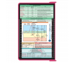 WhiteCoat Clipboard® - Pink Respiratory Edition
