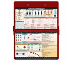 WhiteCoat Clipboard® - Red Crime Scene Investigation Edition
