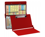 WhiteCoat Clipboard® - Red Chemistry Edition