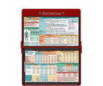 WhiteCoat Clipboard® - Red Dietitian Edition
