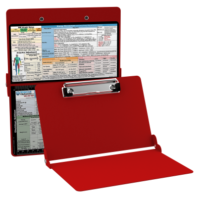 WhiteCoat Clipboard® - Red Dietitian Edition