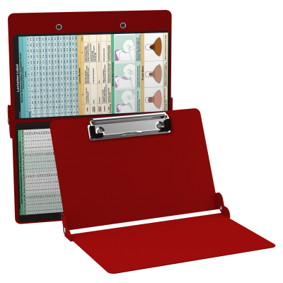 WhiteCoat Clipboard® - Red Lactation Consultant Edition