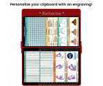 WhiteCoat Clipboard® - Red Lactation Consultant Edition
