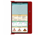WhiteCoat Clipboard® - Red Lactation Consultant Edition