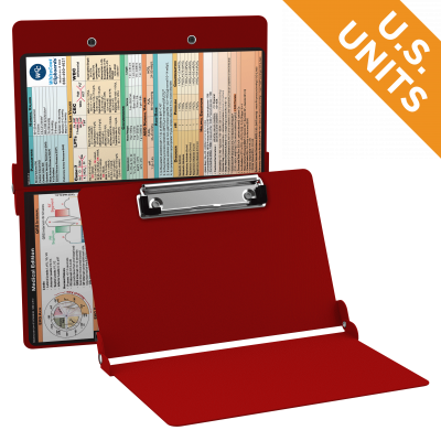 WhiteCoat Clipboard® - Red Medical Edition