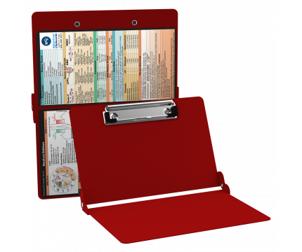 WhiteCoat Clipboard® - Red Medical Edition