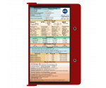 WhiteCoat Clipboard® - Red Medical Edition
