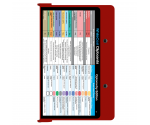 WhiteCoat Clipboard® - Red Optometry Edition