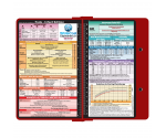 WhiteCoat Clipboard® - Red Pediatric Infant Edition