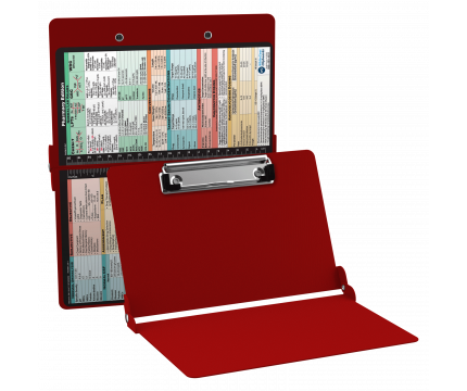 WhiteCoat Clipboard® - Red Pharmacy Edition