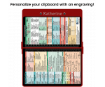 WhiteCoat Clipboard® - Red Pharmacy Edition