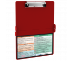 WhiteCoat Clipboard® - Red Physical Therapy Edition