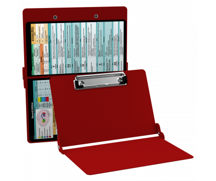 WhiteCoat Clipboard® - Red Speech Language Pathology Edition
