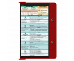 WhiteCoat Clipboard® - Red Speech Language Pathology Edition