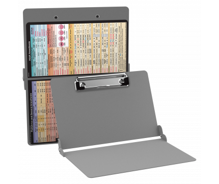 WhiteCoat Clipboard® - Silver Anesthesia Edition