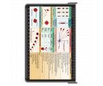 WhiteCoat Clipboard® - Silver Crime Scene Investigation Edition