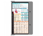 WhiteCoat Clipboard® - Silver Cardiology Edition