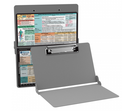 WhiteCoat Clipboard® - Silver Dietitian Edition