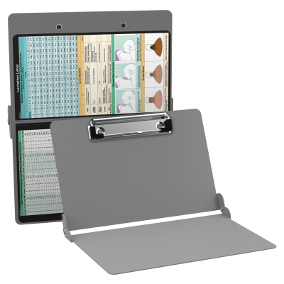 WhiteCoat Clipboard® - Silver Lactation Consultant Edition