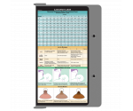 WhiteCoat Clipboard® - Silver Lactation Consultant Edition
