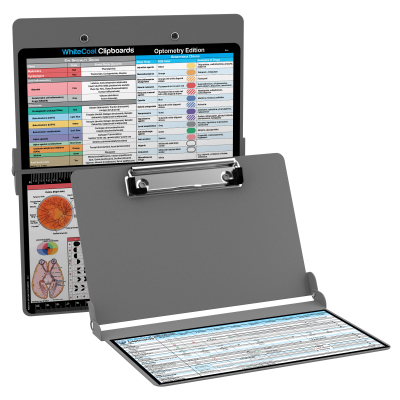 WhiteCoat Clipboard® - Silver Optometry Edition