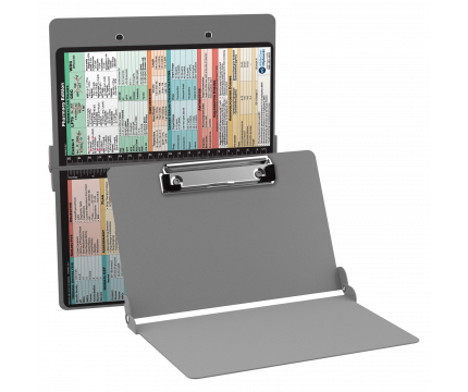WhiteCoat Clipboard® - Silver Pharmacy Edition