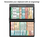 WhiteCoat Clipboard® - Silver Pharmacy Edition