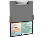 WhiteCoat Clipboard® - Silver Physical Therapy Edition