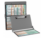 WhiteCoat Clipboard® - Silver Physical Therapy Edition