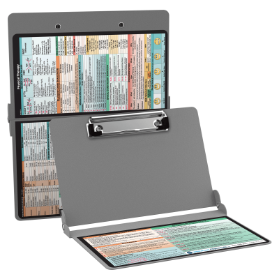 WhiteCoat Clipboard® - Silver Physical Therapy Edition