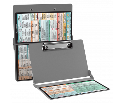WhiteCoat Clipboard® - Silver Physical Therapy Edition