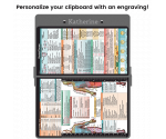 WhiteCoat Clipboard® - Silver Physical Therapy Edition