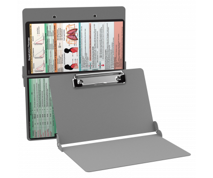 WhiteCoat Clipboard® - Silver Respiratory Edition