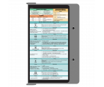 WhiteCoat Clipboard® - Silver Speech Language Pathology Edition