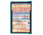 WhiteCoat Clipboard® - Teal Anesthesia Edition