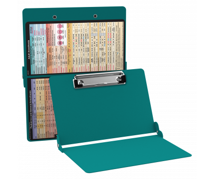 WhiteCoat Clipboard® - Teal Anesthesia Edition
