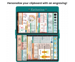 WhiteCoat Clipboard® - Teal EMT Edition