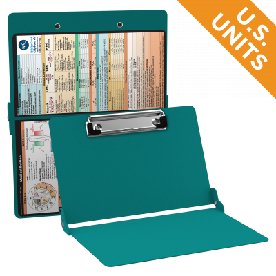 WhiteCoat Clipboard® - Teal Medical Edition