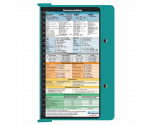 WhiteCoat Clipboard® - Teal Pharmacy Edition