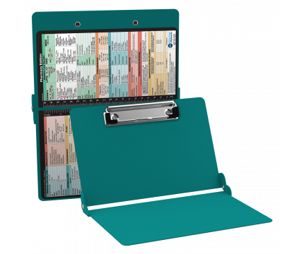 WhiteCoat Clipboard® - Teal Pharmacy Edition