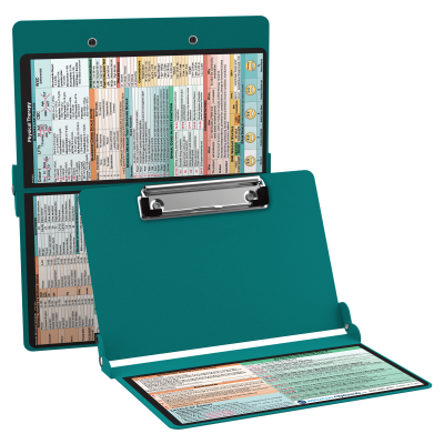 WhiteCoat Clipboard® - Teal Physical Therapy Edition