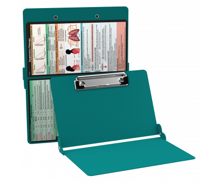 WhiteCoat Clipboard® - Teal Respiratory Edition