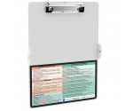 WhiteCoat Clipboard® - White Physical Therapy Edition