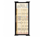 WhiteCoat Clipboard® Trifold - Blackout Anesthesia Edition