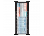 WhiteCoat Clipboard® Trifold - Blackout Anesthesia Edition