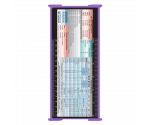 WhiteCoat Clipboard® Trifold - Lilac Anesthesia Edition