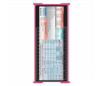 WhiteCoat Clipboard® Trifold - Pink Anesthesia Edition