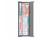 WhiteCoat Clipboard® Trifold - Silver Anesthesia Edition