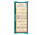 WhiteCoat Clipboard® Trifold - Teal Anesthesia Edition