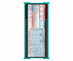WhiteCoat Clipboard® Trifold - Teal Anesthesia Edition